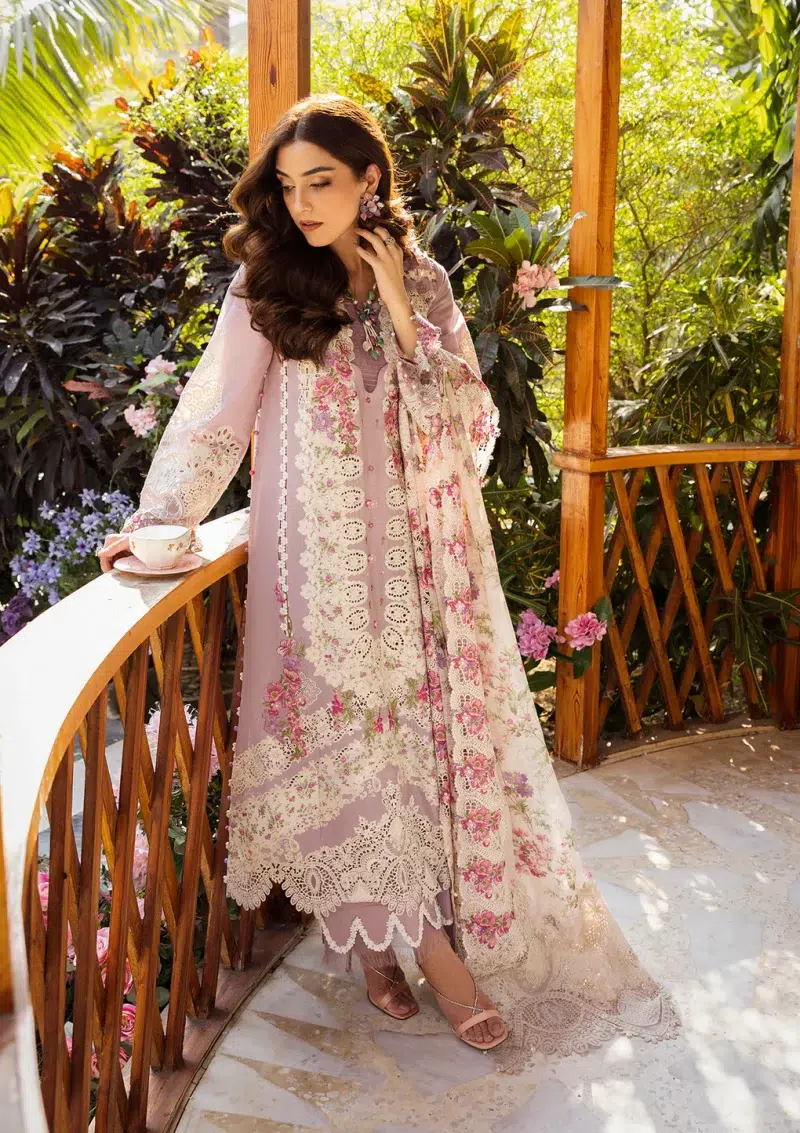 ELAF | Luxury | Lawn 25 |Falsa | Unstitched |  Festive wear | Maya | ELM-09 | 3 pc set.
