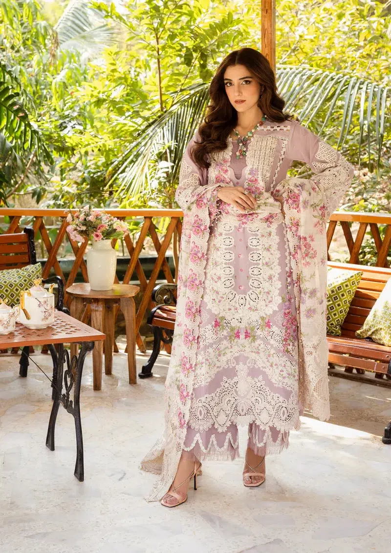 ELAF | Luxury | Lawn 25 |Falsa | Unstitched |  Festive wear | Maya | ELM-09 | 3 pc set.