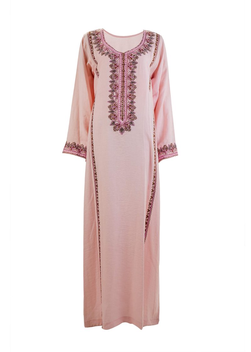 Maysarah Arabic Jalabiya | Pink | Stitched | Party wear | Jalabiya | 1 pc set