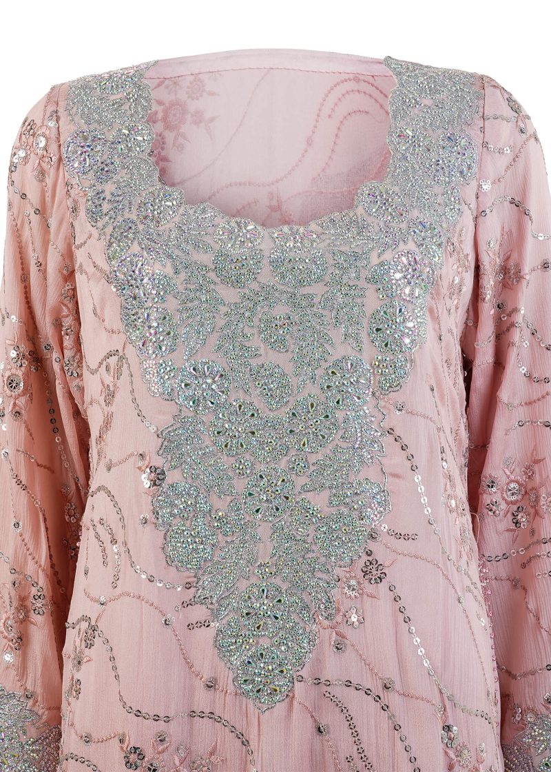 Gul Ahmed | Pink | Unstitched | Daily wear | Kurti | 1 pc set