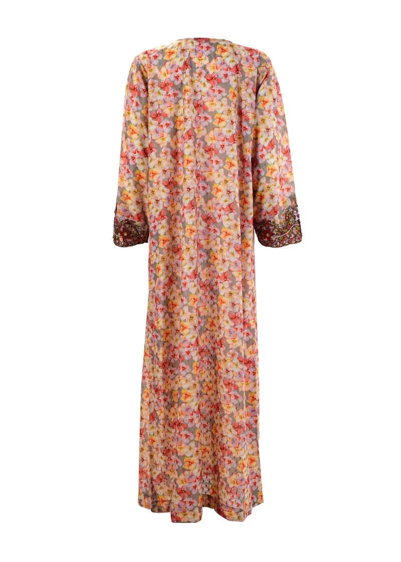 Maysarah Studio | Printed Colour | Stitched | Party wear | Jalabiya Style | 1 pc set