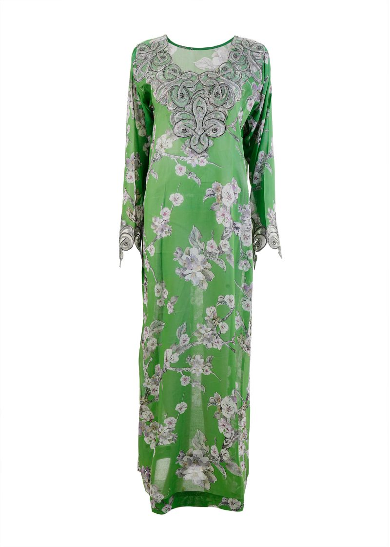 Maysarah Arabic Jalabiya | Green | Stitched | Daily wear | Jalabiya Style | 1 pc set