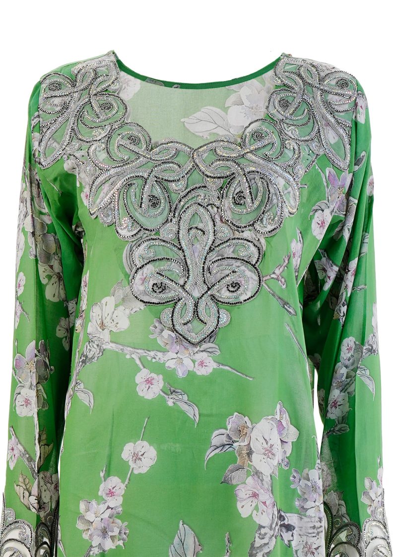Maysarah Arabic Jalabiya | Green | Stitched | Daily wear | Jalabiya Style | 1 pc set