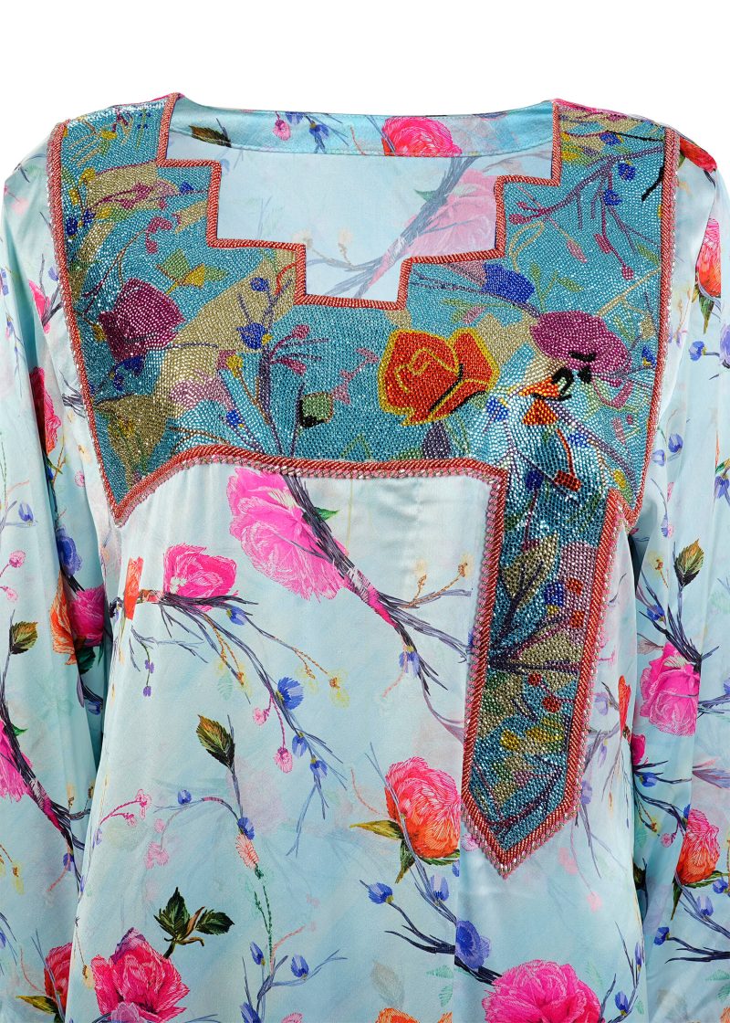 Maysarah Studio | Sky Blue | Stitched | Daily wear | Jalabiya Style | 1 pc set