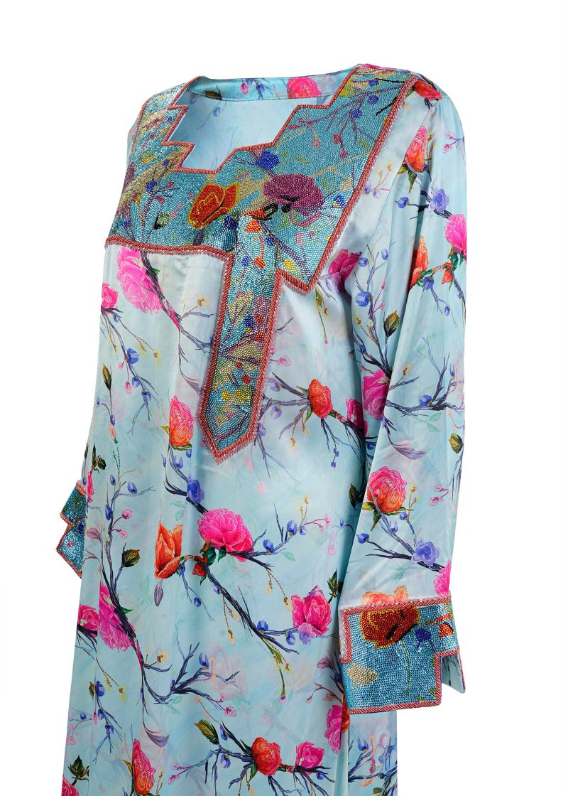 Maysarah Studio | Sky Blue | Stitched | Daily wear | Jalabiya Style | 1 pc set