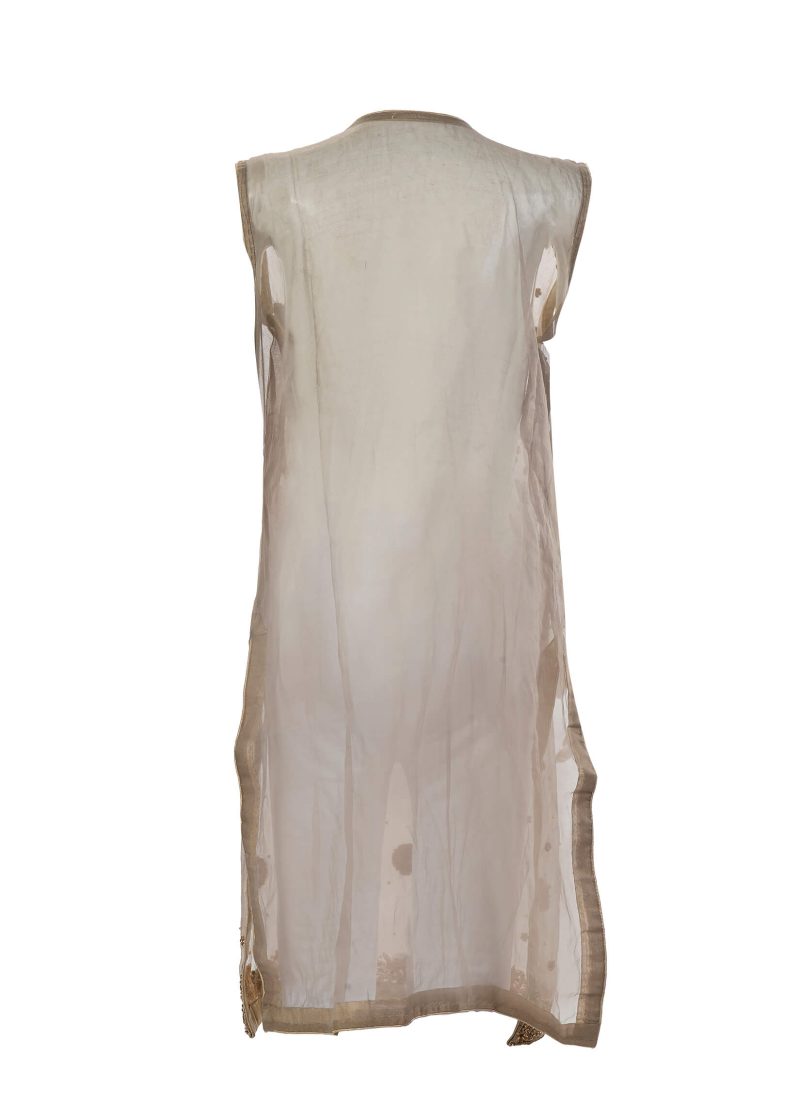 Fancy Gota | Grey | Semi Stitched | Wedding Wear | Kurta Dupatta | 2 pc set