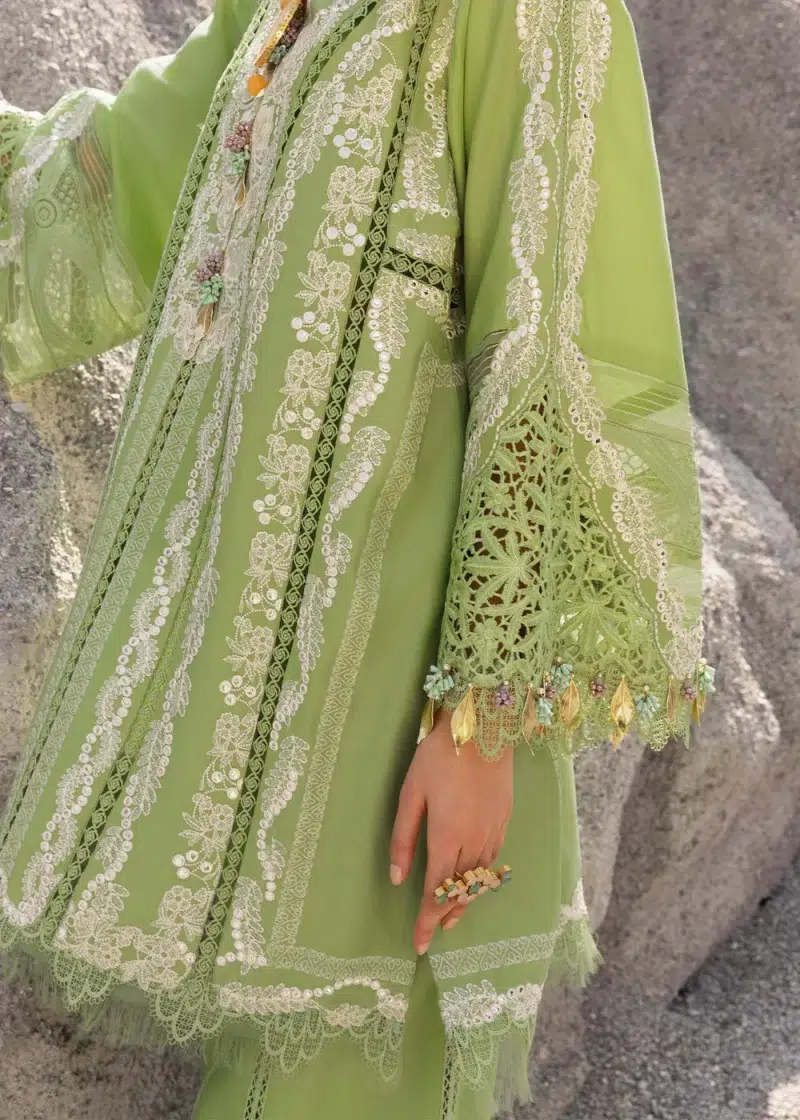 Saira Shakira | Luxury lawn'25 | Nadine-b | Lawn | Periwinkle | Embroidered Suit | 3pc