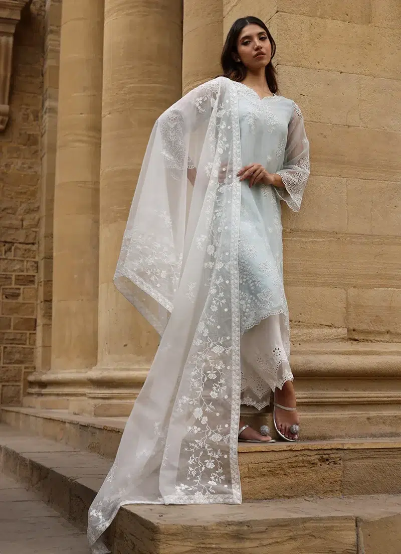 Image | Studio | Stitched | Embroidered Suit | Cotton | Kora | 3 pc set.