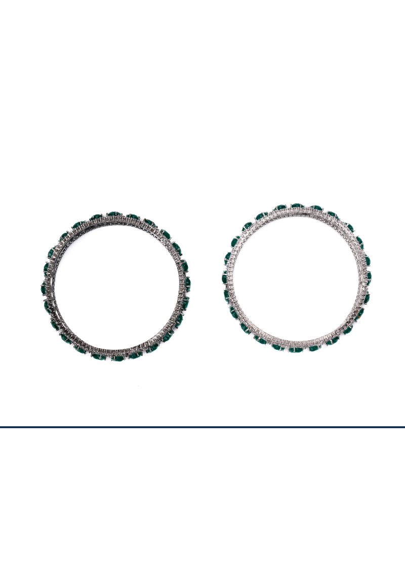 Maang Tikka | Gold Metal Silver Kundan with Maroon, Emerald & Lulu Tassel Design