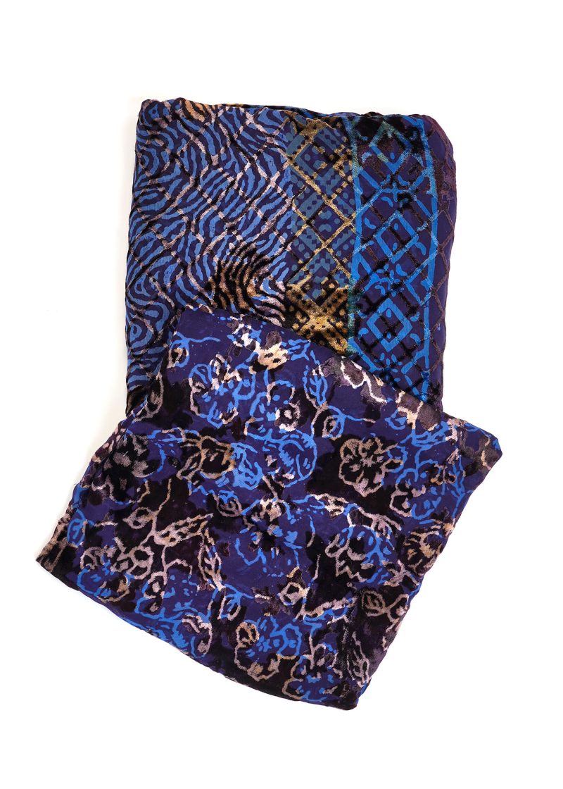 Pakistani | Navy Blue | Unstitched | Daily Wear | Kurta Set | 2 pc Set