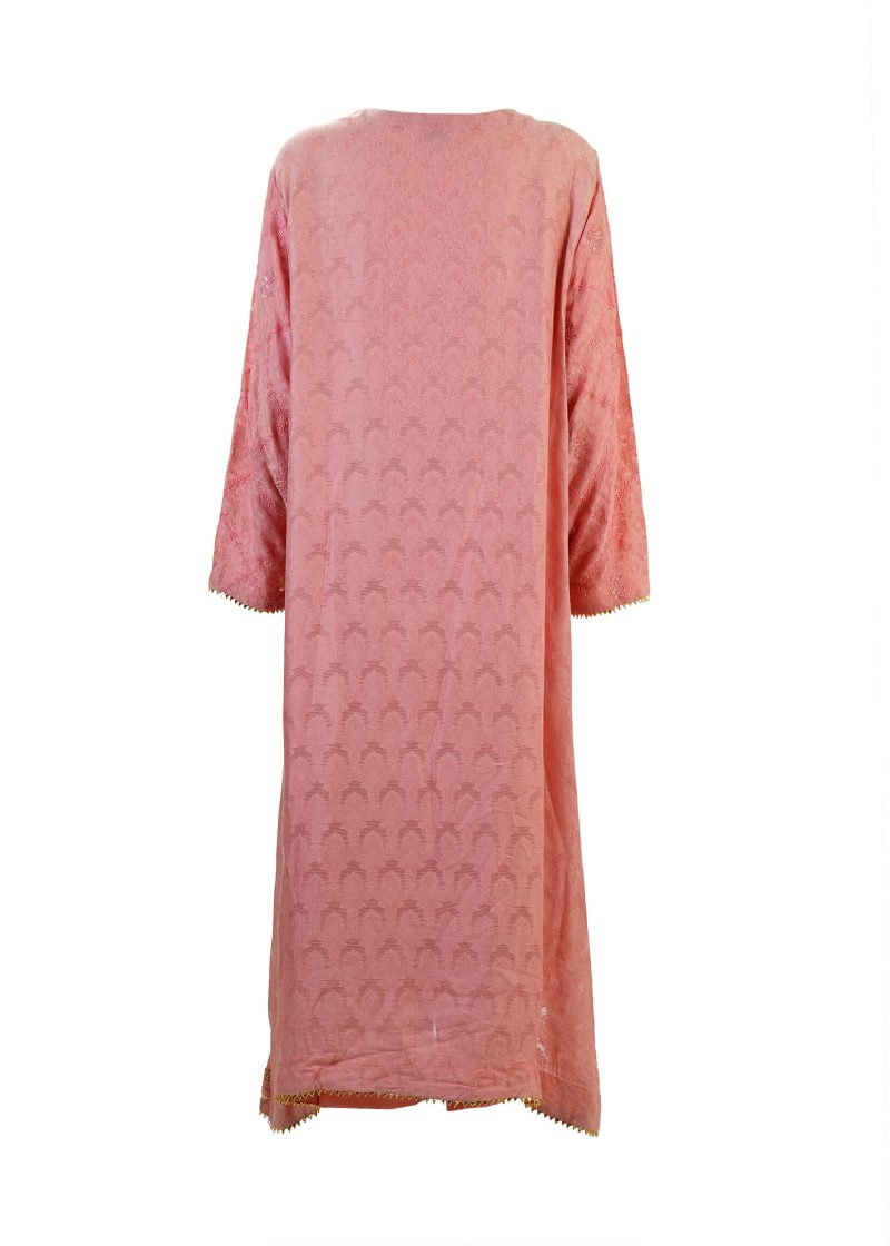 Shamooz | Pink | Stitched | Designer Wear | Kurta Dupatta Trouser | 3 pc set