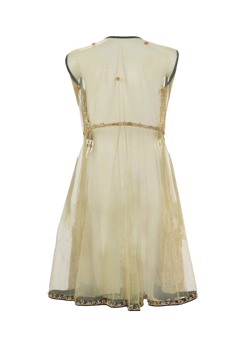 Fancy Gota | Green |Semi Stitched | Party Wear | Green | 2 pc set