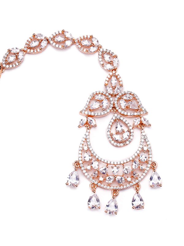 Traditional Diamond | Bollywood Style | Silver Black Metal | Enamel Gold Plating