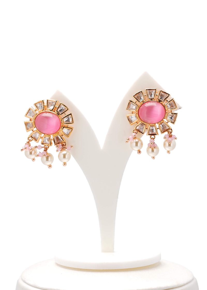 Gold Metal Gold Lulu Tassel Earrings | Crafted in Gold Metal for a Classic Appeal