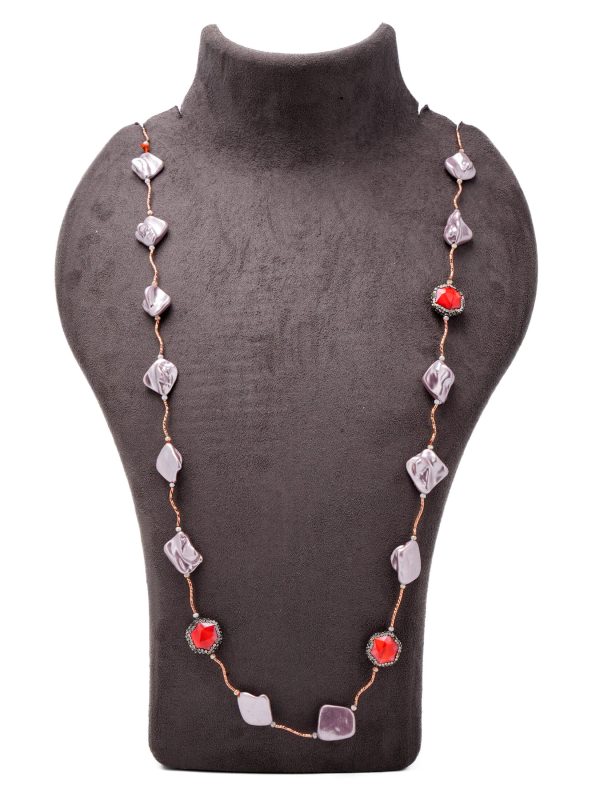 Emerald Green Necklace | Gold Metal Silver Jaipuri Kundan with Enamel Work Accents