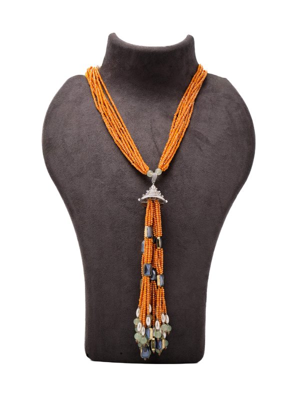 Flower Earrings | Gold Metal Silver Kundan with Pink & Gold Ghungroo Accents