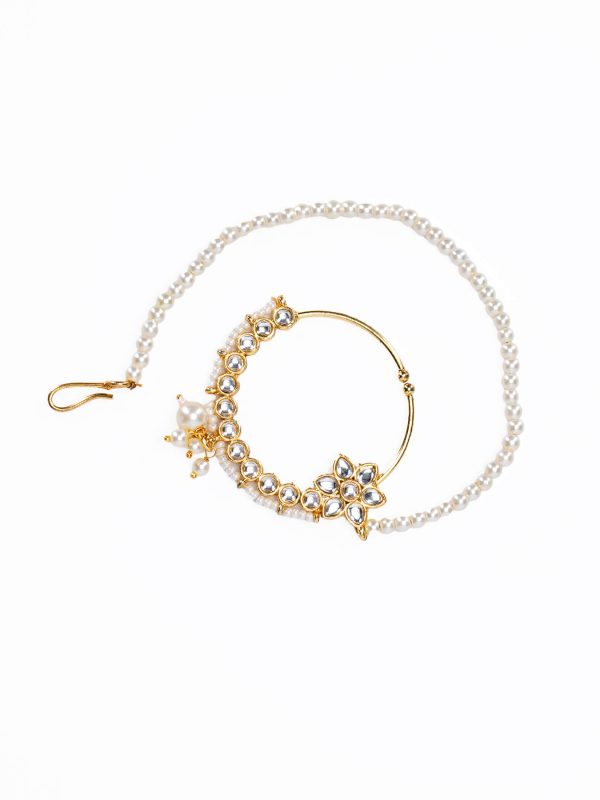 Two-Line Silver Uncut Diamond Maala | White Swarovski | Luxe Statement