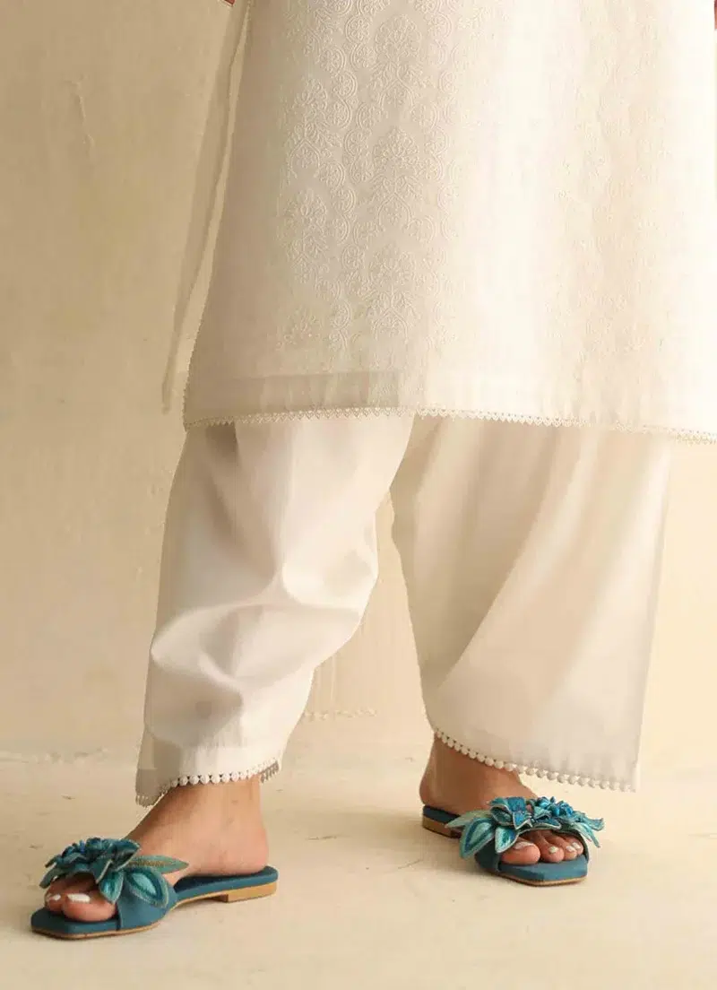Image | Selene'25 | Flared Shalwar | White | Stitched | 1 Piece.