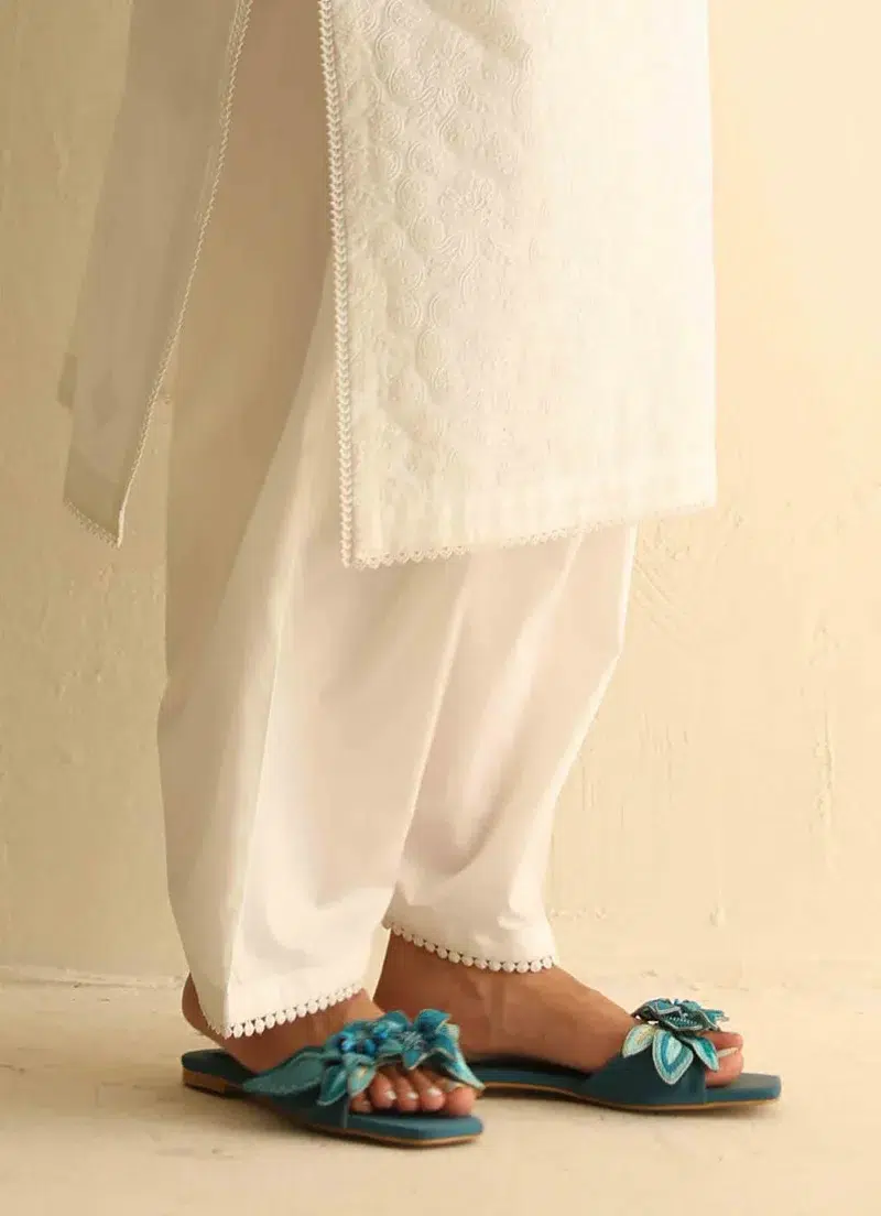 Image | Selene'25 | Flared Shalwar | White | Stitched | 1 Piece.